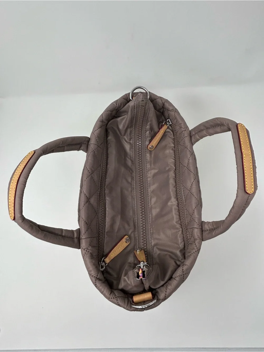 Mauve Metro Utility Crossbody Bag & Flat Metro Key Card Pouch Set
